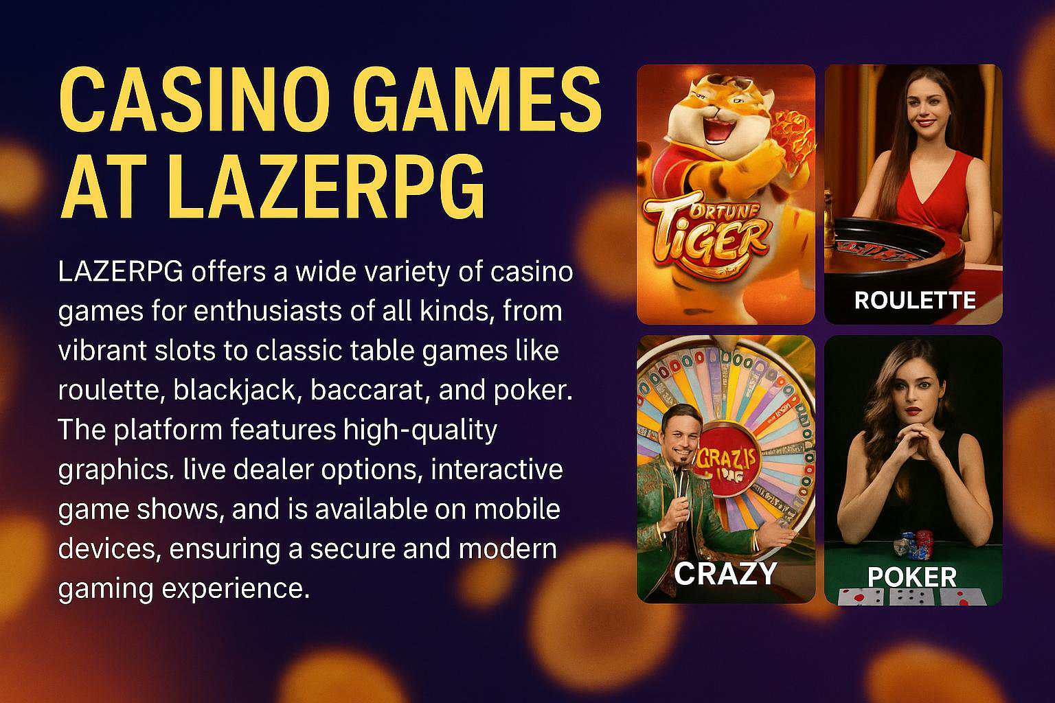 Jogos de cassino online LAZERPG  