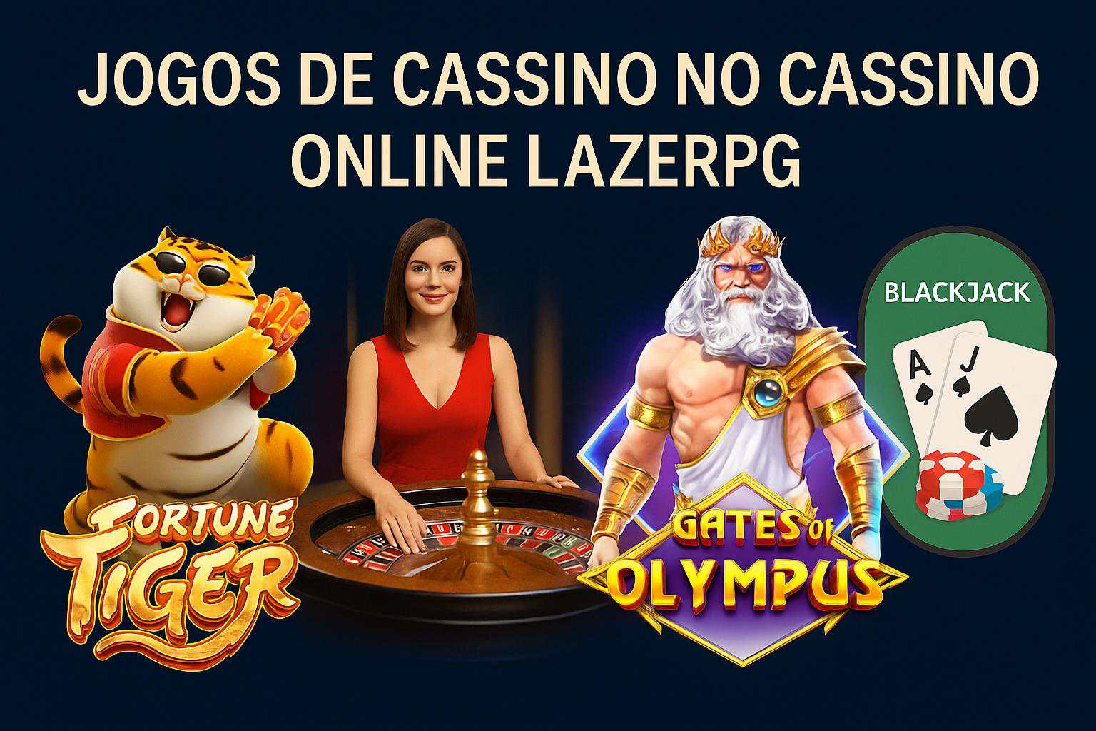 Jogos de cassino online inovadores e emocionantes na LAZERPG