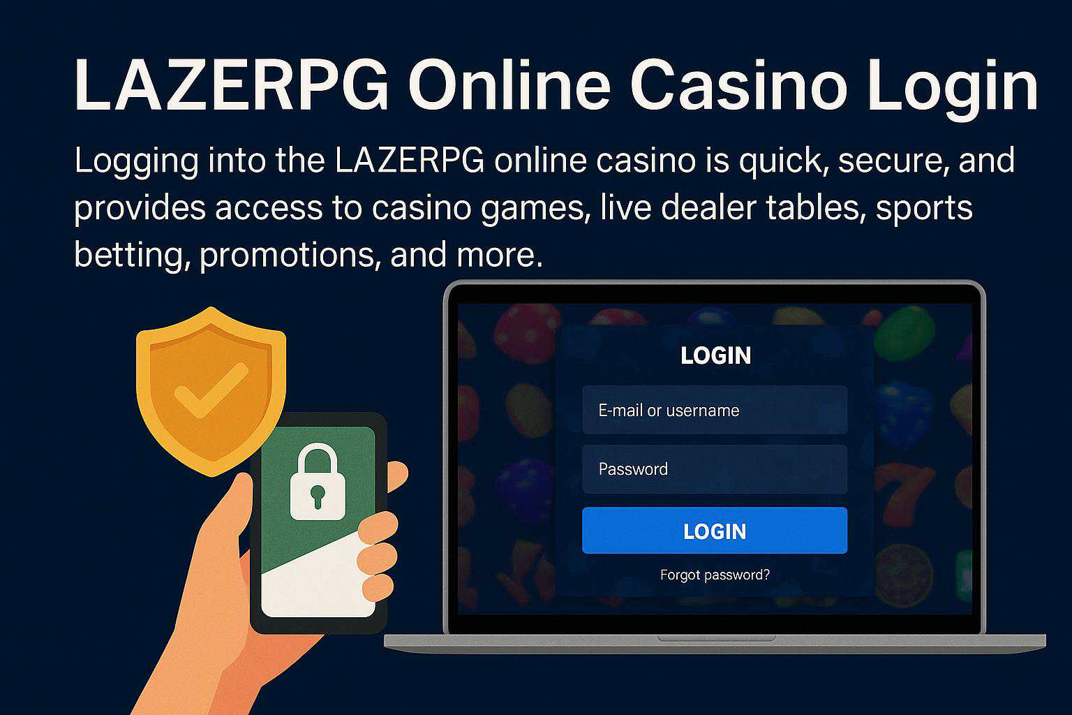 Registro na LAZERPG   Garante Acesso a uma Vasta Seleção de jogo