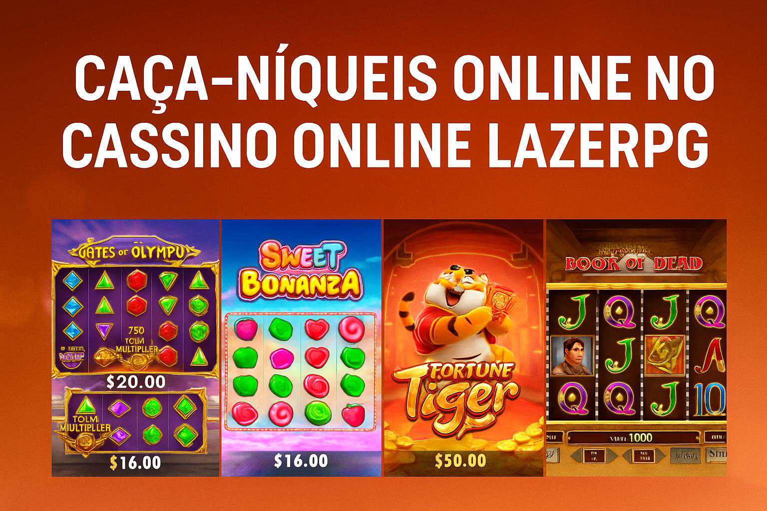 Explore o mundo das slot machines no LAZERPG   Casino